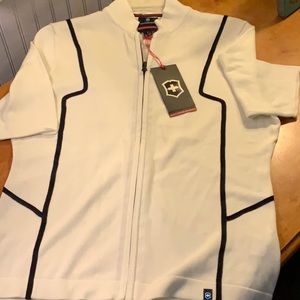 Women’s Victorinox off white Diver Cardigan.